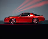 CAM 06 RK0022 02
1986 Chevrolet Camaro Iroc-Z High Performance Red Profile View On Red Line Studio