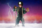 CHI 03 RK0290 01
Humorous Frankenstein Chimpanzee: Franken-chimp