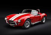 COB 01 RK0141 01
1966 Shelby AC Cobra Red With White Stripes 3/4 Front View In Studio