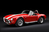 COB 01 RK0144 01
1966 Shelby AC Cobra Red With White Stripes 3/4 Side View In Studio