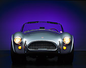 COB 01 RK0042 01
1965 AC Cobra Convertible Silver Head On Shot Studio
