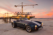 COB 01 RK0124 01
1966 Shelby Cobra 427 SC Replica Blue And White 3/4 Side View On Pavement