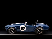 COB 01 RK0126 01
1964 Shelby Cobra 289 AC Blue Convertible Profile Shot Studio