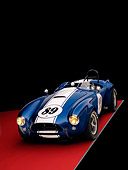 COB 01 RK0132 01
1964 Shelby Cobra 289 AC Converitble Blue 3/4 Front View