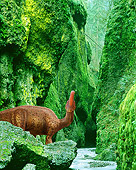 DIN 01 JZ0003 01
Parasaurolophus Standing In Gorge