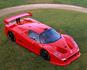 FRR 01 RK0050 05
Ferrari F-50 GTR1 Red Ovehread 3/4 Front View On Grass