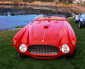 FRR 03 RK0015 02
1952 Ferrari 340 Mexico Vignale Spyder Red Head Shot On Grass By Water