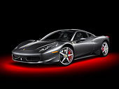 FRR 04 BK0016 01
2010 Ferrari 458 Italia Gray 3/4 Front View In Studio