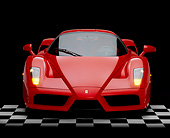 FRR 04 RK0301 02
2003 Ferrari Enzo Red Head On Shot Checkered Floor Studio