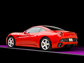 FRR 04 RK0603 01
2009 Ferrari California Red 3/4 Rear View Studio