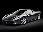 FRR 04 RK0642 01
2010 Ferrari 458 Italia Gray 3/4 Front View In Studio