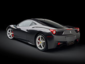 FRR 04 RK0646 01
2010 Ferrari 458 Italia Gray 3/4 Rear View In Studio