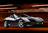 FRR 04 RK0679 01
2012 Ferrari SA Aperta Black 3/4 Front View On Concrete By Moving Lights
