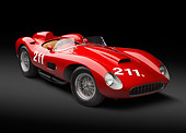 FRR 04 RK0692 01
1957 Ferrari 625 TRC Red 3/4 Front View In Studio