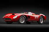 FRR 04 RK0694 01
1957 Ferrari 625 TRC Red 3/4 Front View In Studio