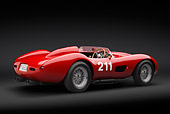 FRR 04 RK0695 01
1957 Ferrari 625 TRC Red 3/4 Rear View In Studio