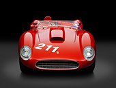 FRR 04 RK0697 01
1957 Ferrari 625 TRC Red Front View In Studio