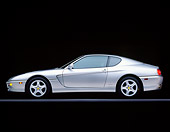FRR 04 RK0144 02
1994 Ferrari 456 GT Silver Profile On Gray Line Studio