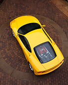FRR 04 RK0173 16
1999 Ferrari 360 Modena Overhead Rear Shot On Brick Pavement