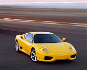 FRR 04 RK0186 01
1999 Ferrari 360 Modena Yellow 3/4 Front View On Pavement