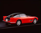 FRR 04 RK0271 01
1955 Ferrari 375mm Sport Competitione Speciale Red And Black 3/4 Rear View On Gray Line Studio