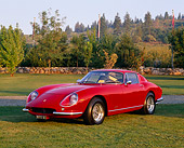 FRR 04 RK0303 03
1966 Ferrari 275 GTB Berlinetta Scaglieitti Red Front 3/4 View On Grass