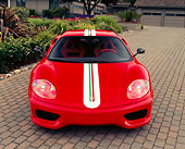 FRR 04 RK0309 04
2004 Ferrari 360 Challenge Stradale Red White Stripe Head On Shot On Driveway