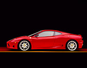 FRR 04 RK0313 03
2004 Ferrari 360 Challenge Stradale Red White Stripe Profile Yellow Line Red Floor Studio