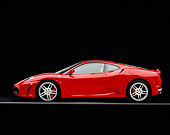 FRR 04 RK0358 03
2005 Ferrari F430 Red Profile View On Gray Line Studio