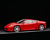 FRR 04 RK0363 09
2005 Ferrari F430 Red 3/4 Side View On Gray Line Studio