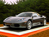 FRR 04 RK0408 01
2006 Ferrari F430 Spyder Gray Low 3/4 Front View