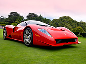 FRR 04 RK0418 01
Ferrari P4/5 Red By Pininfarina Low 3/4 Front View On Turf