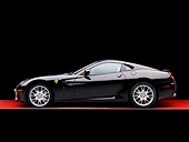 FRR 04 RK0467 01
2007 Ferrari 599 GTB Fiorano Black Profile View Studio