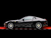 FRR 04 RK0468 01
2007 Ferrari 599 GTB Fiorano Black Profile View Studio