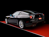 FRR 04 RK0471 01
2007 Ferrari 599 GTB Fiorano Black 3/4 Rear View Studio