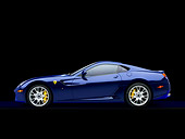 FRR 04 RK0482 01
2007 Ferrari 599 GTB Fiorano Blue Profile View Studio