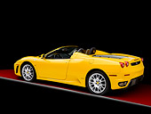 FRR 04 RK0503 01
2006 Ferrari F430 Spider Yellow 3/4 Rear View Studio