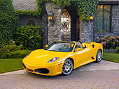FRR 04 RK0551 01
2006 Ferrari F430 Spider Yellow 3/4 Front View By Mansion