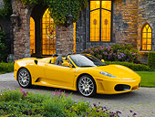 FRR 04 RK0557 01
2006 Ferrari F430 Spider Yellow 3/4 Front View By Mansion