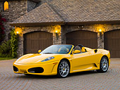 FRR 04 RK0558 01
2006 Ferrari F430 Spider Yellow 3/4 Front View By Mansion