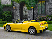 FRR 04 RK0562 01
2006 Ferrari F430 Spider Yellow 3/4 Rear View By Mansion