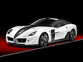 FRR 04 RK0593 01
2008 Mansory Ferrari 599 GTB Fiorano Stallone White And Black 3/4 Front View Studio