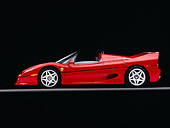 FRR 05 RK0026 01
1996 Ferrari F-50 Red Profile On Gray Line Studio