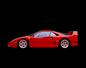 FRR 06 RK0007 02
1990 Ferrari F-40 Red Profile Studio