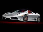 FRR 08 RK0138 01
2009 Ferrari F430 16M Scuderia Spider Silver 3/4 Front View Studio