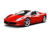FRR 08 RK0162 01
2012 Ferrari 458 Spyder Red 3/4 Front View On White Seamless