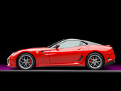 FRR 09 RK0075 01
2011 Ferrari 599 GTO Red Profile View In Studio