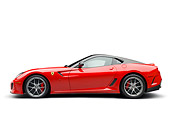 FRR 09 RK0080 01
2011 Ferrari 599 GTO Red Profile View On White Seamless