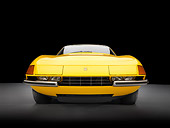 FRR 12 RK0019 01
1972 Ferrari Daytona Spyder GTB/4 Yellow Front View In Studio.