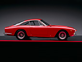 FRR 15 RK0015 02
1964 Ferrari Berlinetta Lusso 250 GT Red Profile On Red Line Studio